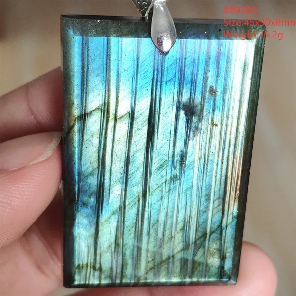 Natural Blue Labradorite Water Drop Pendant, AAAAAA