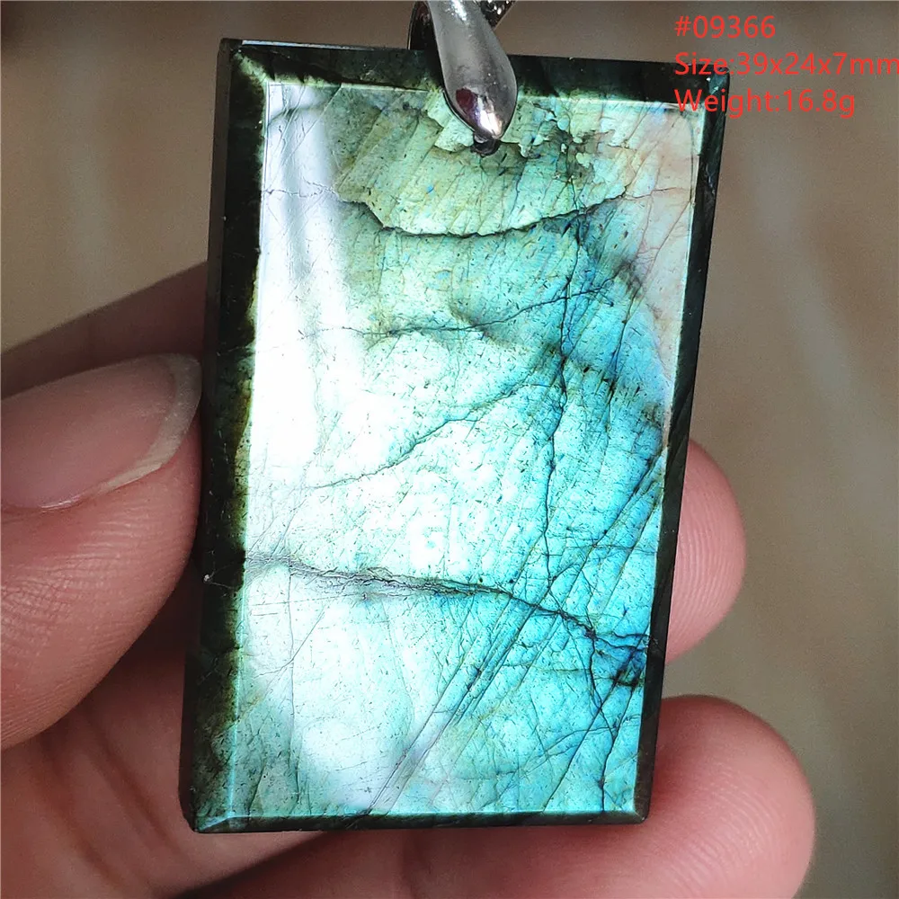 Natural Blue Labradorite Water Drop Pendant, AAAAAA - Image 69