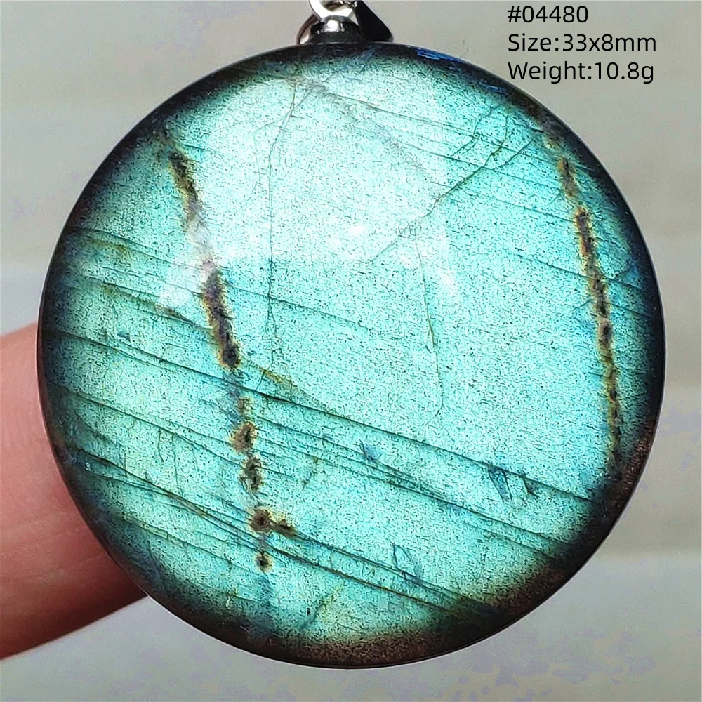 Natural Blue Labradorite Water Drop Pendant, AAAAAA - Image 41