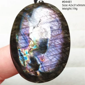 Natural Blue Labradorite Water Drop Pendant, AAAAAA - Image 39