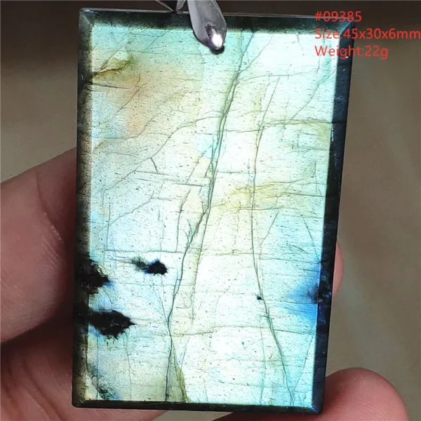 Natural Blue Labradorite Water Drop Pendant, AAAAAA