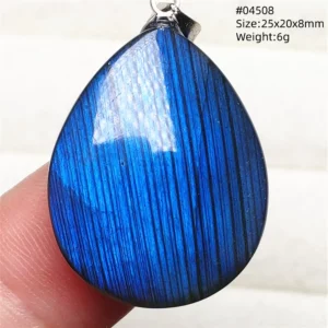 Natural Blue Labradorite Pendant Necklace Jewelry Beads Women Men Colorful Labradorite Stone Necklace Pendant AAAAA - Image 72