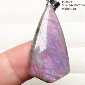Natural Blue Labradorite Pendant Necklace Jewelry Beads Women Men Colorful Labradorite Stone Necklace Pendant AAAAA - Image 62