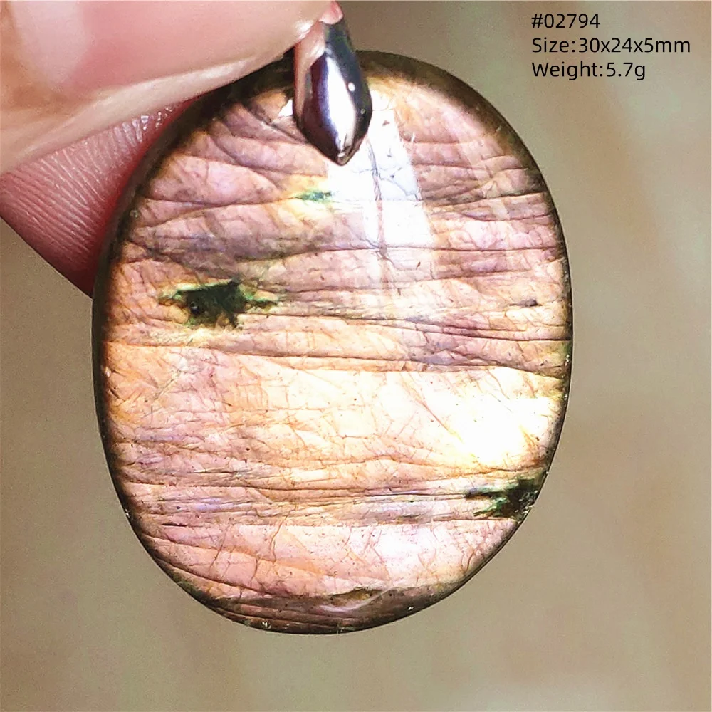 Natural Blue Labradorite Pendant Necklace Jewelry Beads Women Men Colorful Labradorite Stone Necklace Pendant AAAAA - Image 35