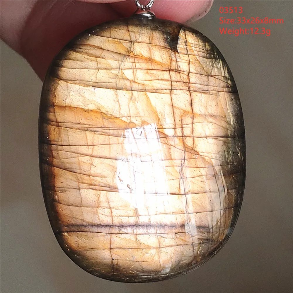 Natural Blue Labradorite Pendant Necklace Jewelry Beads Women Men Colorful Labradorite Stone Necklace Pendant AAAAA - Image 59
