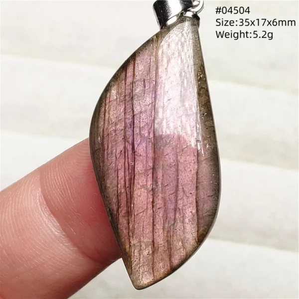 Natural Blue Labradorite Pendant Necklace Jewelry Beads Women Men Colorful Labradorite Stone Necklace Pendant AAAAA