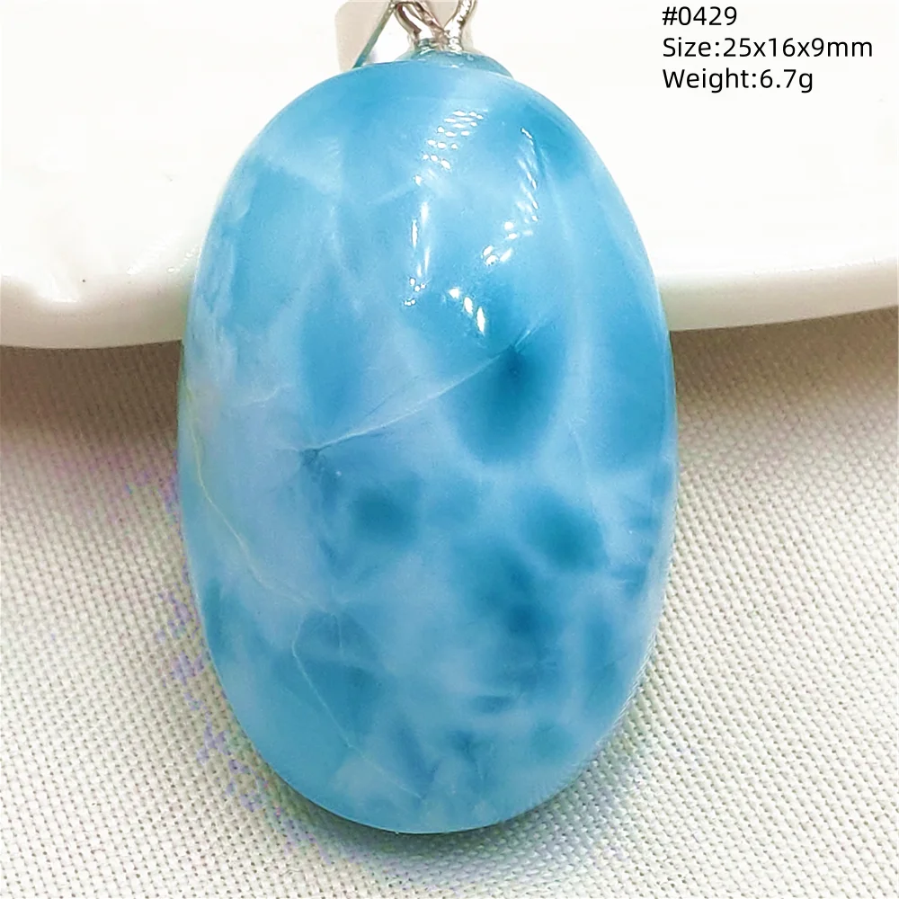 Natural Blue Larimar Heart Pendant Necklace Gemstone Women Men Larimar 17.5*19mm 18K Gold Love Larimar Fashion Jewelry AAAAAA - Image 14