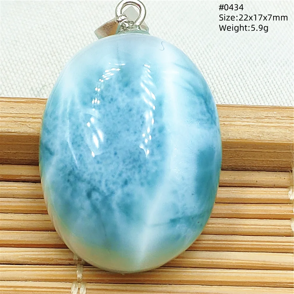 Natural Blue Larimar Heart Pendant Necklace Gemstone Women Men Larimar 17.5*19mm 18K Gold Love Larimar Fashion Jewelry AAAAAA - Image 29