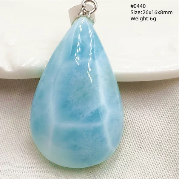 Natural Blue Larimar Heart Pendant Necklace Gemstone Women Men Larimar 17.5*19mm 18K Gold Love Larimar Fashion Jewelry AAAAAA