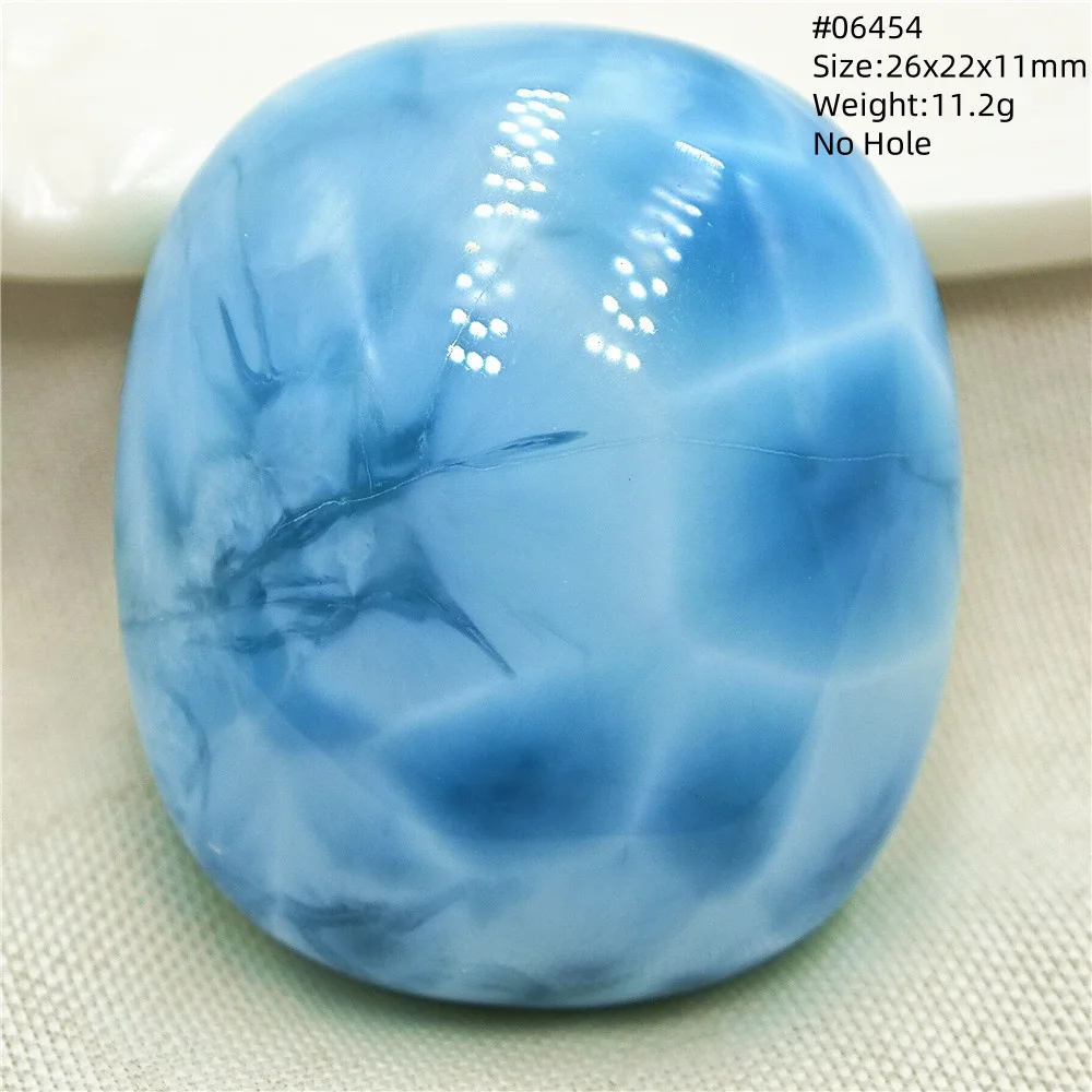 Natural Blue Larimar Heart Pendant Necklace Gemstone Women Men Larimar 17.5*19mm 18K Gold Love Larimar Fashion Jewelry AAAAAA - Image 12
