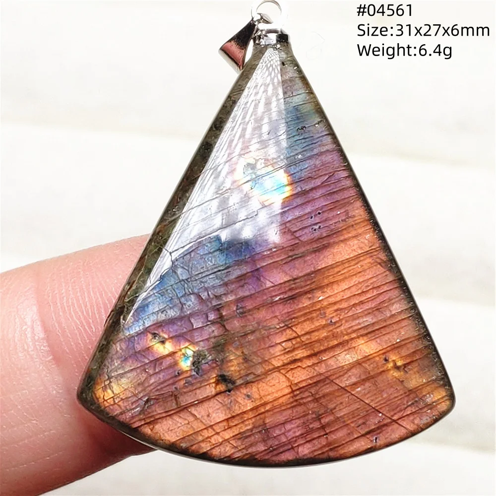 Natural Blue Light Labradorite Pendant Jewelry Water Drop Crystal Flash Labradorite Bead Necklace Women Men AAAAAA - Image 39