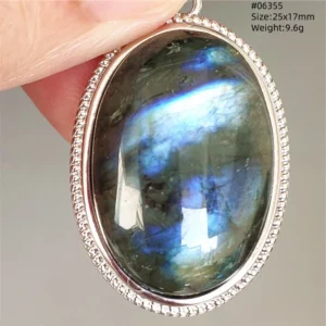 Natural Blue Light Labradorite Pendant Jewelry Water Drop Crystal Flash Labradorite Bead Necklace Women Men AAAAAA - Image 25
