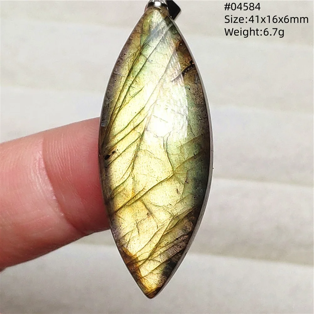 Natural Blue Light Labradorite Pendant Jewelry Water Drop Crystal Flash Labradorite Bead Necklace Women Men AAAAAA - Image 60