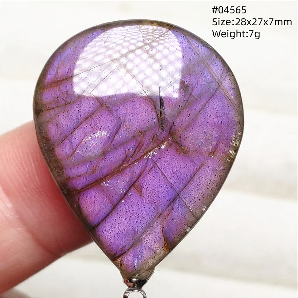 Natural Blue Light Labradorite Pendant Jewelry Water Drop Crystal Flash Labradorite Bead Necklace Women Men AAAAAA - Image 35