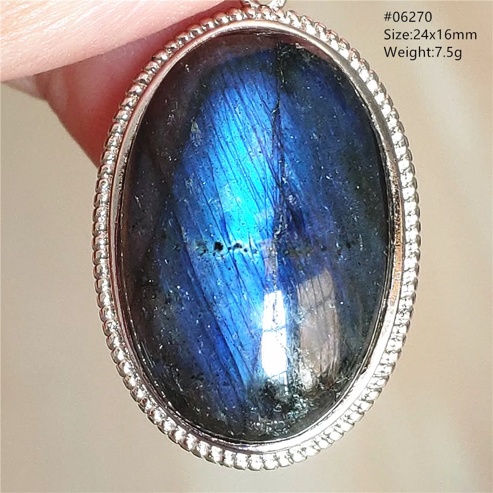 Natural Blue Light Labradorite Pendant Jewelry Water Drop Crystal Flash Labradorite Bead Necklace Women Men AAAAAA - Image 63