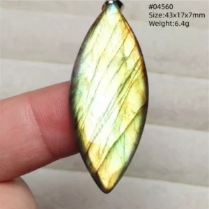 Natural Blue Light Labradorite Pendant Jewelry Water Drop Crystal Flash Labradorite Bead Necklace Women Men AAAAAA - Image 40