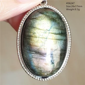 Natural Blue Light Labradorite Pendant Jewelry Water Drop Crystal Flash Labradorite Bead Necklace Women Men AAAAAA - Image 53