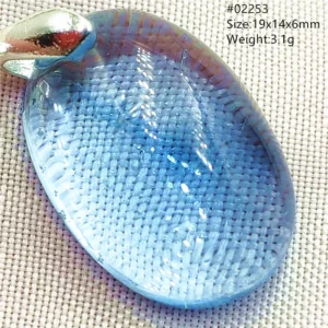 Natural Blue Topaz Crystal Water Drop Pendant Necklace Jewelry Oval Bead Women Men Topaz Necklace Gift AAAAAA - Image 2