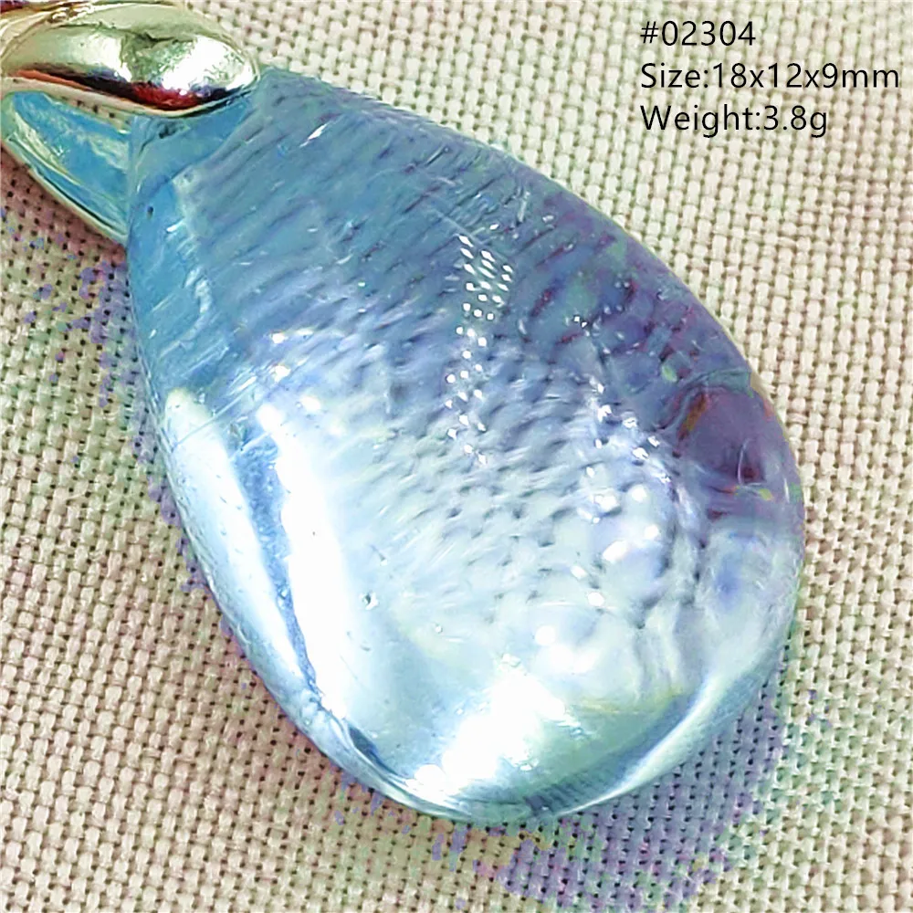 Natural Blue Topaz Crystal Water Drop Pendant Necklace Jewelry Oval Bead Women Men Topaz Necklace Gift AAAAAA - Image 52
