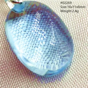 Natural Blue Topaz Crystal Water Drop Pendant Necklace Jewelry Oval Bead Women Men Topaz Necklace Gift AAAAAA - Image 27