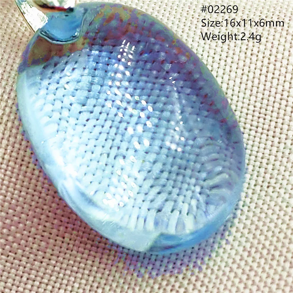 Natural Blue Topaz Crystal Water Drop Pendant Necklace Jewelry Oval Bead Women Men Topaz Necklace Gift AAAAAA - Image 27