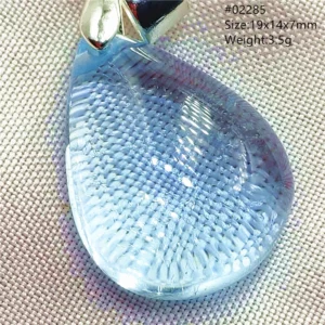 Natural Blue Topaz Crystal Water Drop Pendant Necklace Jewelry Oval Bead Women Men Topaz Necklace Gift AAAAAA - Image 40