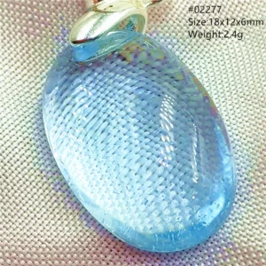 Natural Blue Topaz Crystal Water Drop Pendant Necklace Jewelry Oval Bead Women Men Topaz Necklace Gift AAAAAA - Image 33