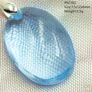 Natural Blue Topaz Crystal Water Drop Pendant Necklace Jewelry Oval Bead Women Men Topaz Necklace Gift AAAAAA - Image 61