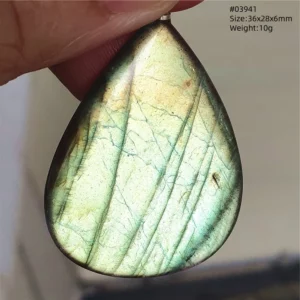 Natural Colorful Labradorite Pendant Water Drop Blue Light Labradorite Women Men Necklace Jewelry AAAAAA - Image 27
