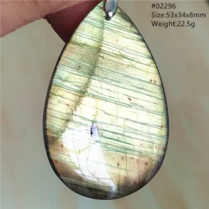Natural Colorful Labradorite Pendant Water Drop Blue Light Labradorite Women Men Necklace Jewelry AAAAAA - Image 44