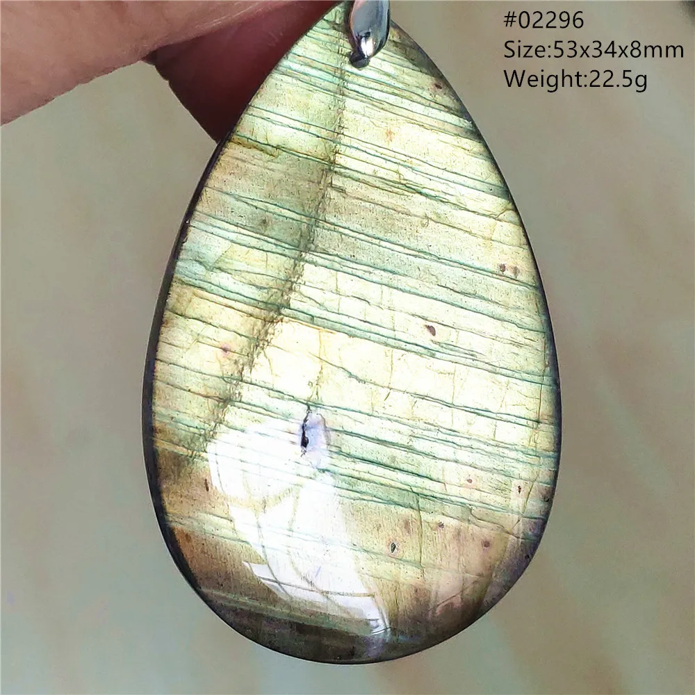 Natural Colorful Labradorite Pendant Water Drop Blue Light Labradorite Women Men Necklace Jewelry AAAAAA - Image 44