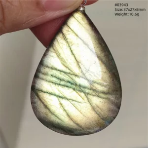 Natural Colorful Labradorite Pendant Water Drop Blue Light Labradorite Women Men Necklace Jewelry AAAAAA - Image 48