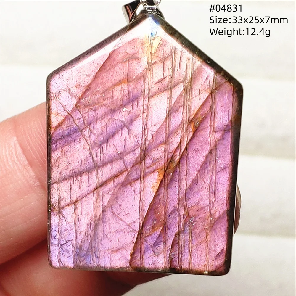 Natural Colorful Labradorite Pendant Water Drop Blue Light Labradorite Women Men Necklace Jewelry AAAAAA - Image 61