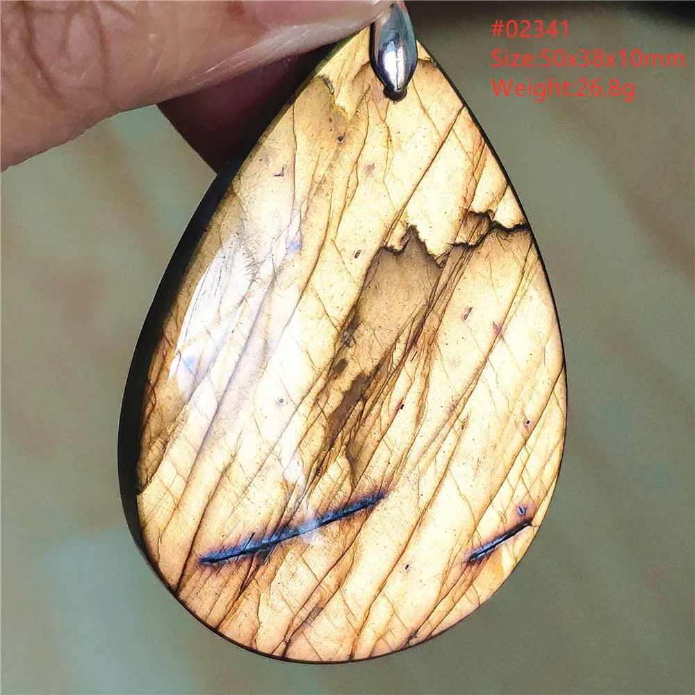 Natural Colorful Labradorite Pendant Water Drop Blue Light Labradorite Women Men Necklace Jewelry AAAAAA - Image 52