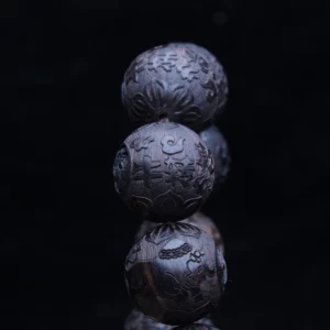 Natural Ebony Turn the Situation around Hand Skewer men's 20mm mascot Cow Decoration Gift Gift - Image 6
