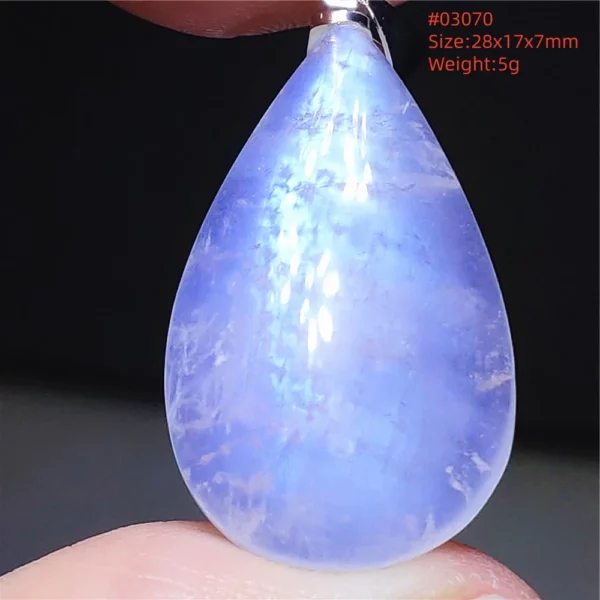 Natural Moonstone Oval Pendant, 925 Silver Necklace