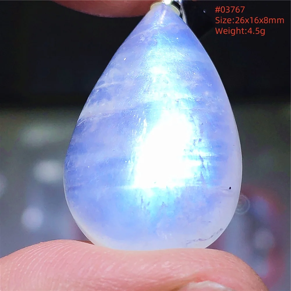 Natural Moonstone Oval Pendant in 925 Silver - Image 26