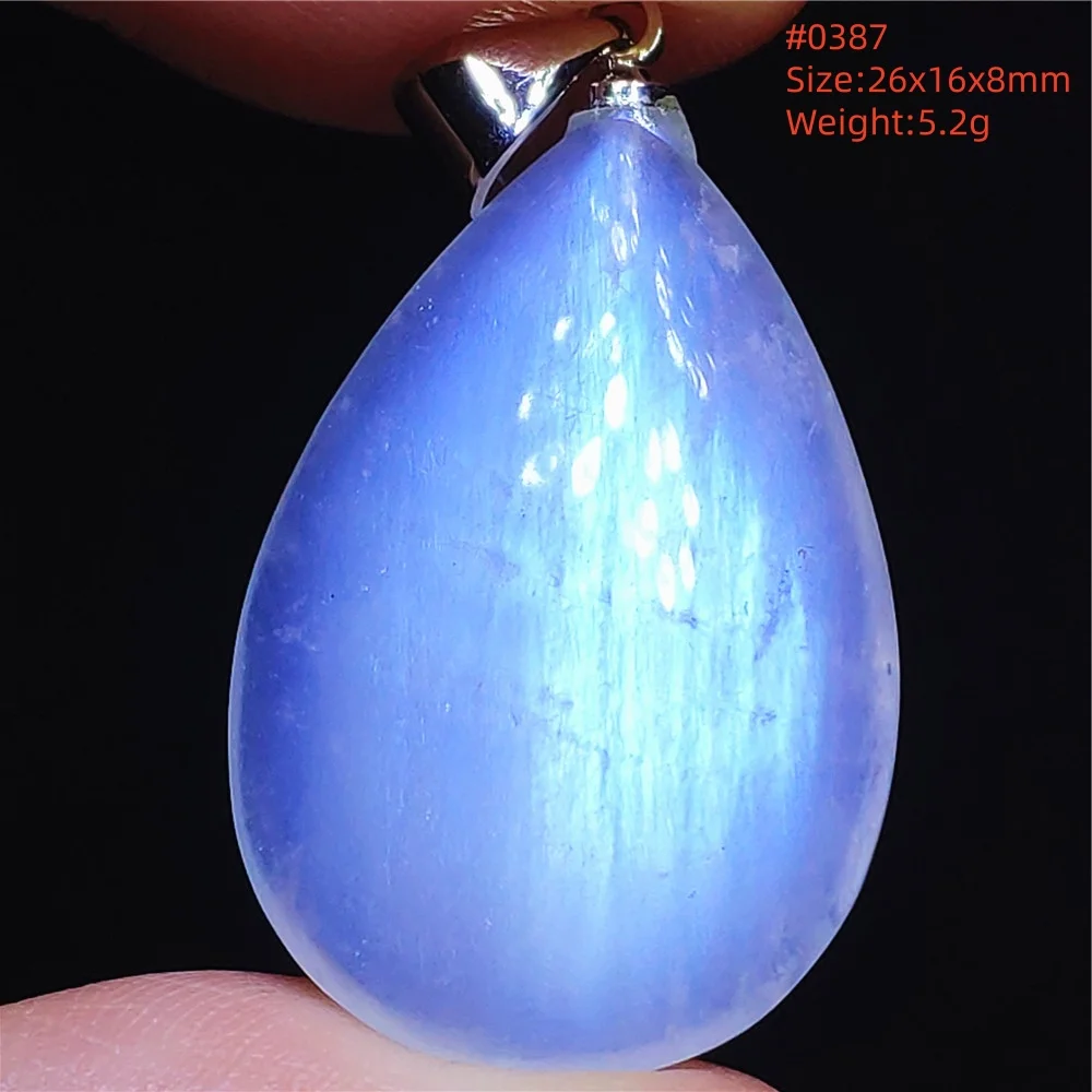 Natural Moonstone Oval Pendant in 925 Silver - Image 47