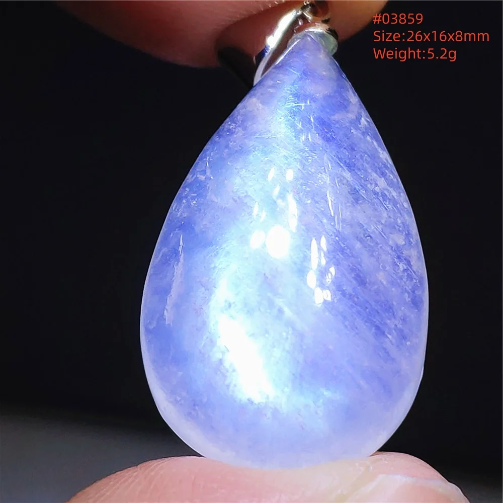 Natural Moonstone Oval Pendant in 925 Silver - Image 31