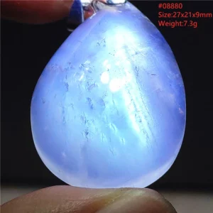 Natural Moonstone Oval Pendant in 925 Silver - Image 68