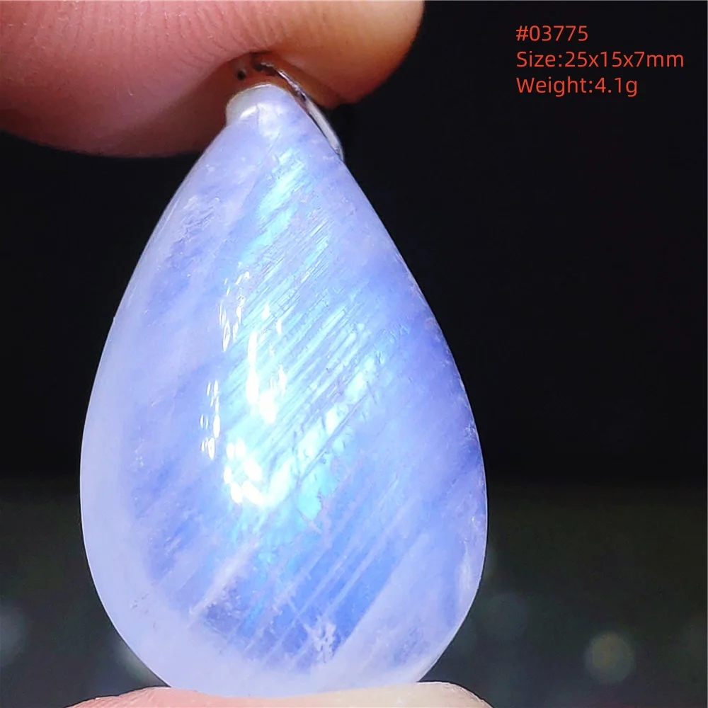 Natural Moonstone Oval Pendant in 925 Silver - Image 44