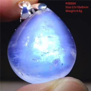 Natural Moonstone Oval Pendant in 925 Silver - Image 71