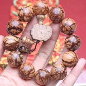 Natural Original Ecological Rosewood 20mm Beaded Bracelet, Men's Meditation Universal Accessory - Image 4