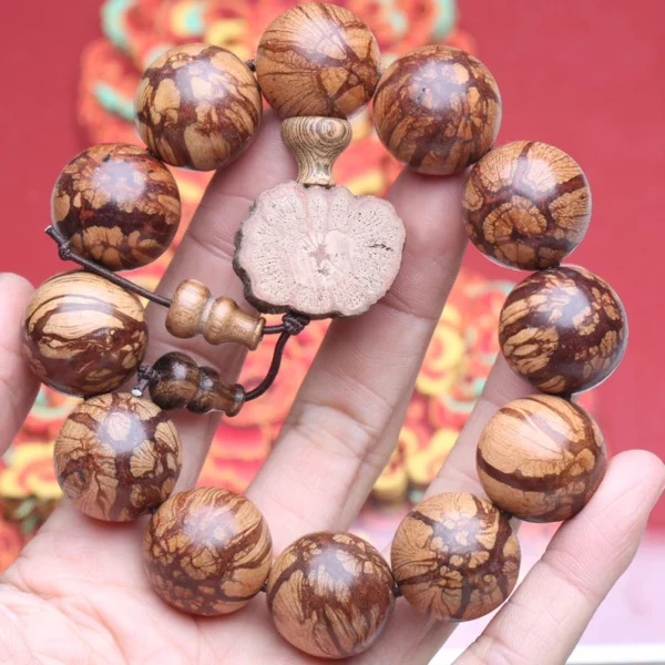 Natural Original Ecological Rosewood 20mm Beaded Bracelet, Men's Meditation Universal Accessory