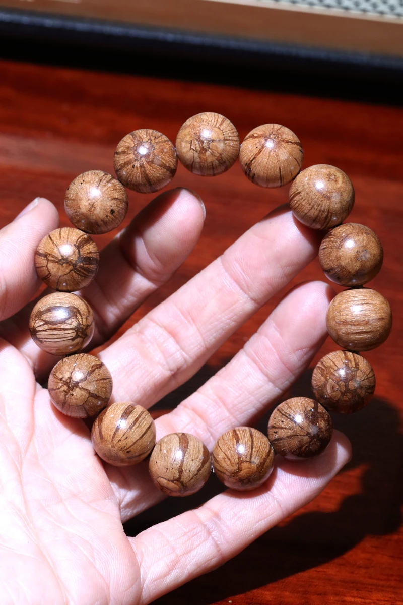 Natural Original Ecological Rosewood 20mm Beaded Bracelet, Men's Meditation Universal Accessory - Image 8