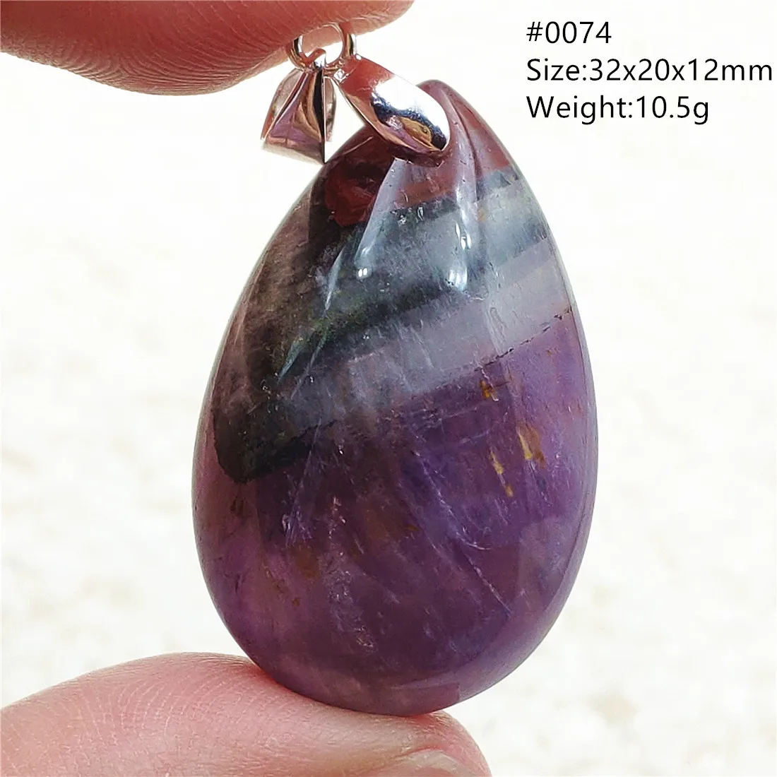 Natural Purple Cacoxenite Red Auralite 23 Pendant Jewelry Women Men Auralite 23 Canada Crystal Cacoxenite Jewelry AAAAA - Image 23