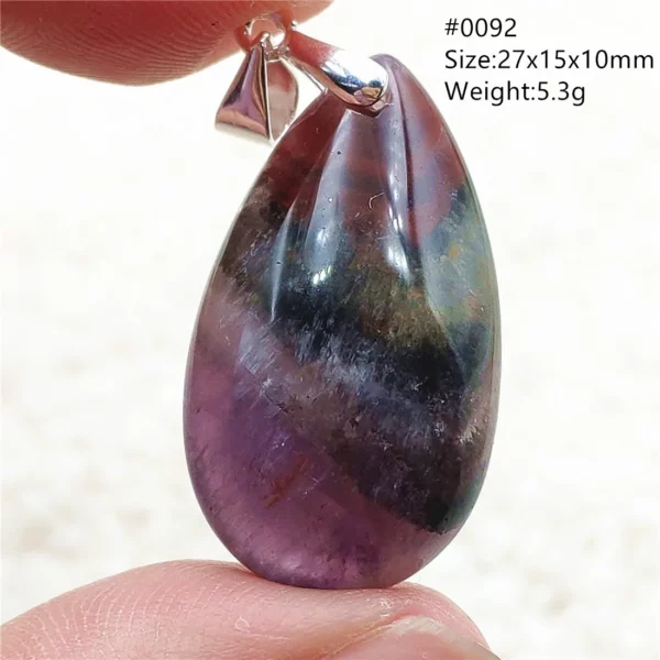 Natural Purple Cacoxenite Red Auralite 23 Pendant Jewelry Women Men Auralite 23 Canada Crystal Cacoxenite Jewelry AAAAA