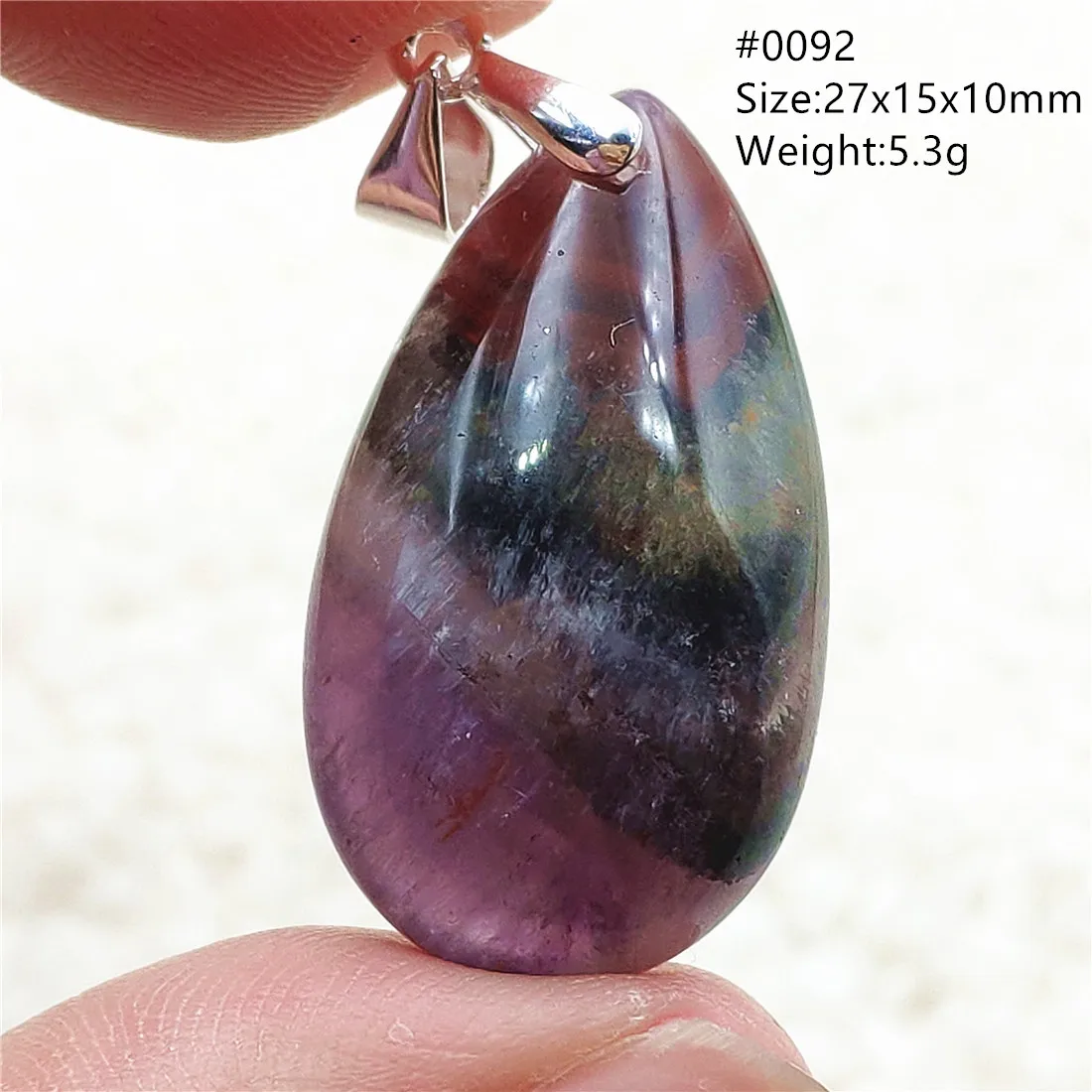 Natural Purple Cacoxenite Red Auralite 23 Pendant Jewelry Women Men Auralite 23 Canada Crystal Cacoxenite Jewelry AAAAA - Image 43