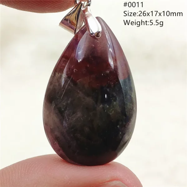 Natural Purple Cacoxenite Red Auralite 23 Pendant Jewelry Women Men Auralite 23 Canada Crystal Cacoxenite Jewelry AAAAA