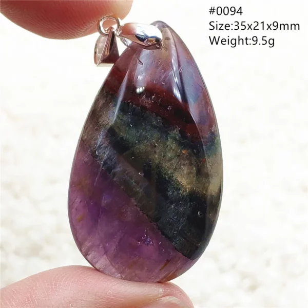 Natural Purple Cacoxenite Red Auralite 23 Pendant Jewelry Women Men Auralite 23 Canada Crystal Cacoxenite Jewelry AAAAA